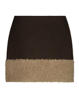 CHILA CASPERA SKIRT BROWN
