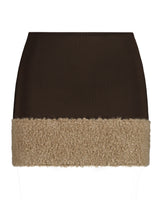 CHILA CASPERA SKIRT BROWN