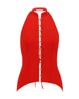 MODJOLOKIA TOP DARK VERMILLION