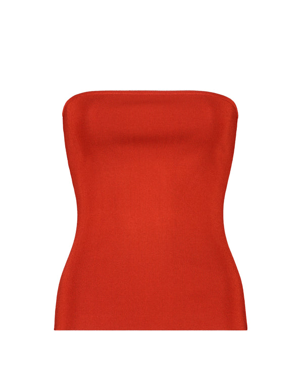 MALAGETA GEORGE TOP RED VERMILLION