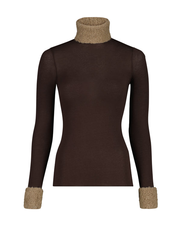 CHILANA TORTUGA TOP BROWN