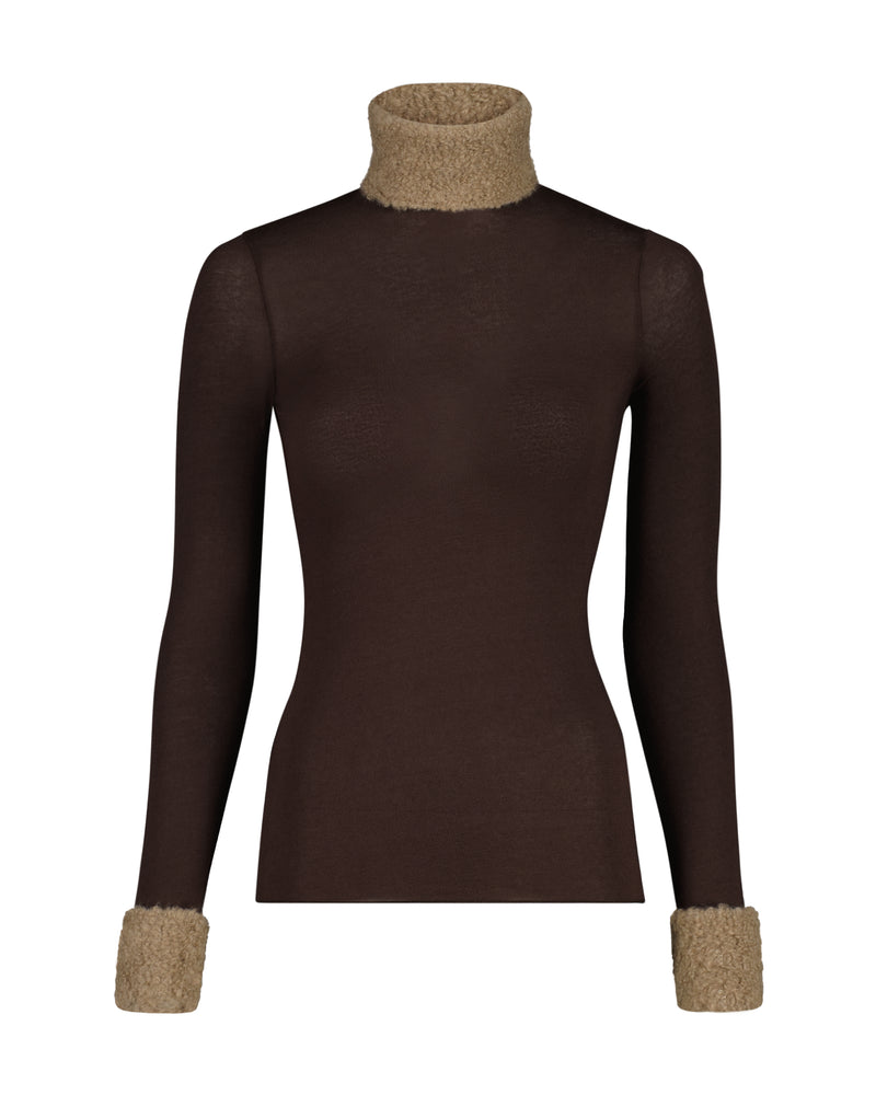 CHILANA TORTUGA TOP BROWN