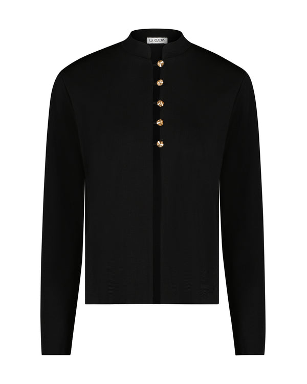 MODJOLOKO TOP BLACK