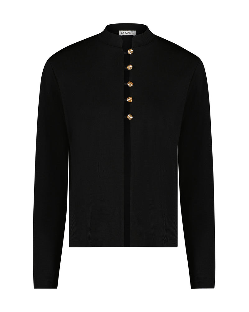 MODJOLOKO TOP BLACK