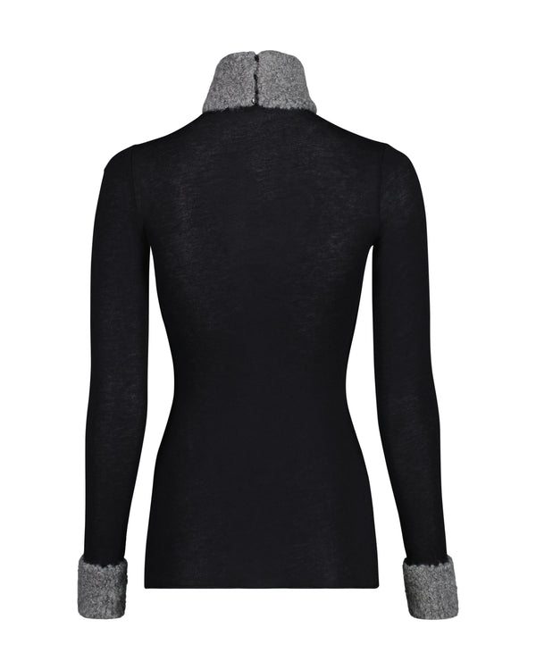CHILANA TORTUGA TOP BLACK