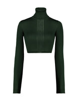 HIGH ANCHO TOP DARK GREEN